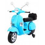 Elektrická motorka Vespa - modrá